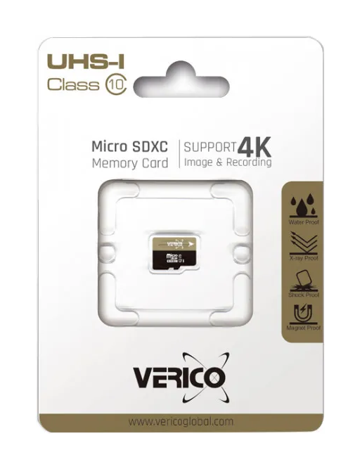 Карта пам'яті MicroSD 64GB Verico (Class 10)