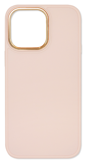 Накладка TPU Bonbon Metal Style для Apple iPhone 14 Pro Max, Light Pink
