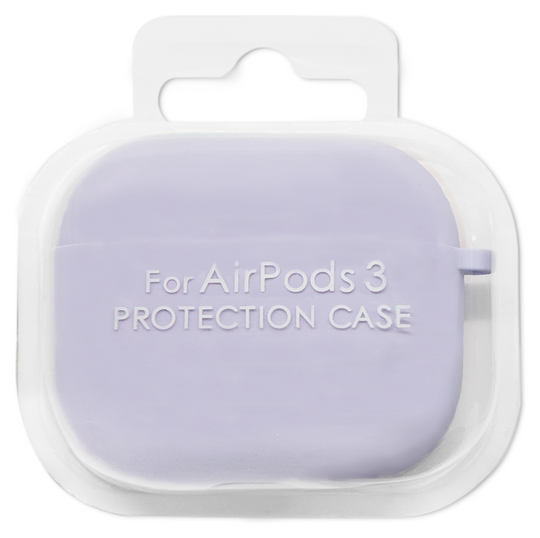 Silicone case for AirPods 3 Hang Case Colorful, Light Purple (12)