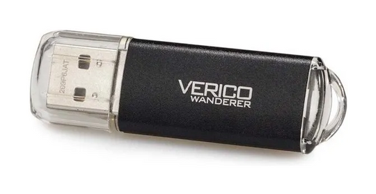 Флешка Verico USB 64Gb Wanderer, Black