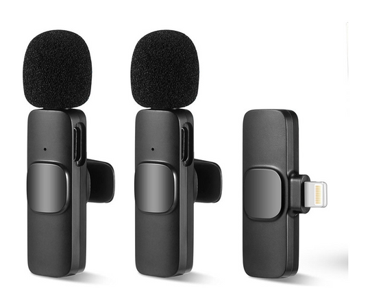 Мікрофон петличний для телефону K9 Bluetooth 3in1 Lightning
