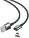 Кабель Baseus Zinc Magnetic for iP Lightning 2.4A (1m), Black, (CALXC-A01)