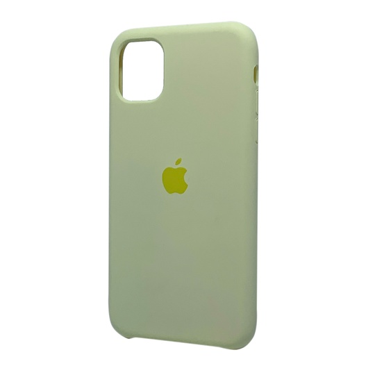 Накладка Silicone Case H/C Apple iPhone 11, (53) Yellow Mellow