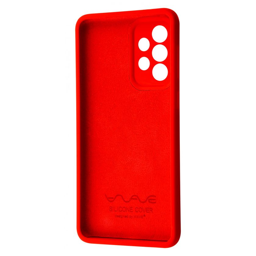 Накладка WAVE Full Silicone Cover Samsung Galaxy A33 (A336B), Red
