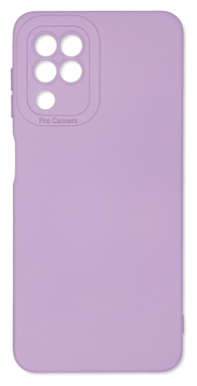 Накладка Lux Matte з мікрофіброю Samsung Galaxy A22/M32/M22, Light Purple (4)