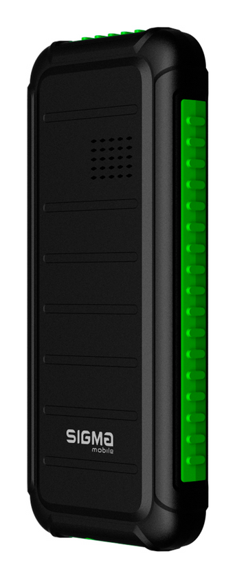 Телефон Sigma X-style 18 Track, Black-Green