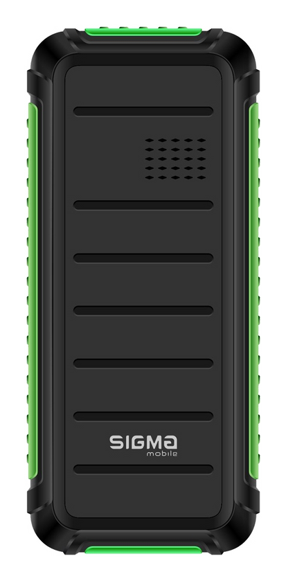 Телефон Sigma X-style 18 Track, Black-Green