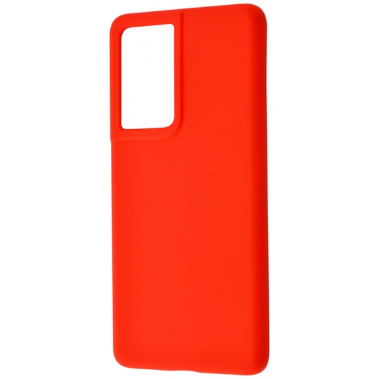 Накладка WAVE Full Silicone Cover Samsung Galaxy S21 Ultra, Red