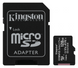 Карта Пам'яті MicroSD 128GB Kingston Canvas Select Plus A1 + Adapter SD (R100/W85)