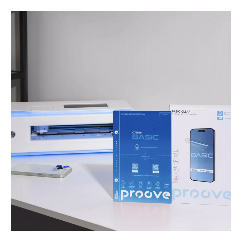 Захисна гідрогелева плівка Proove Hydrogel Screen Protection BASIC Clear
