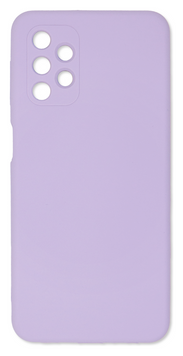 Накладка Silicone Case Original Full Protective AA (No Logo) Samsung Galaxy A32 5G, Light Purple (6)