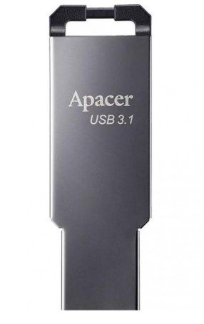 Флешка USB 16GB Apacer AH360 USB 3.1, Ashy, Ashy