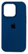 Накладка Silicone Case Full Cover Apple iPhone 14 Pro, (37) Cosmos blue