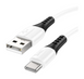 Кабель USB Hoco X82 Silicone USB Type-C 1m, White