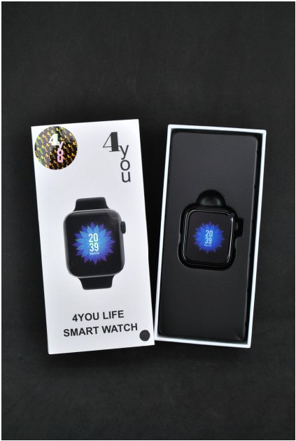 Смарт годинник Smart Watch 4you LIFE, Black