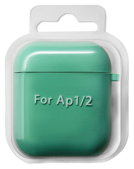 Silicone Case for AirPods 1/2 Hang Case Colorful, Mint (19)