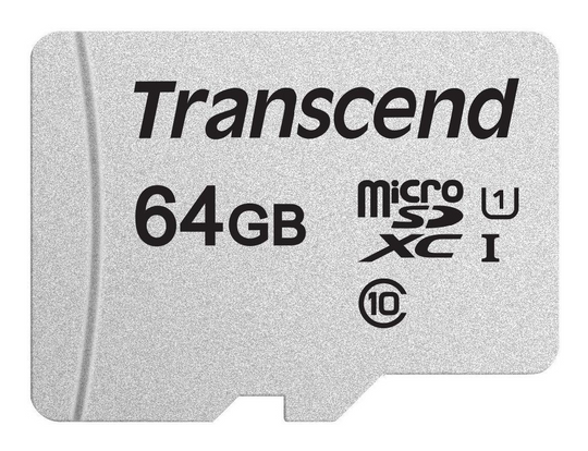 Карта пам'яті MicroSD 64GB Transcend 300S (UHS-1)