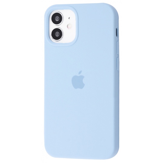 Накладка Silicone Case Full Cover Apple iPhone 12 mini, (5) Lilac Cream