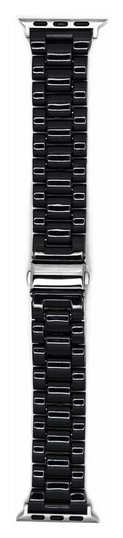 Ремінець Apple Watch Ceramic with stainless steel 38/40/41mm, Black (12)