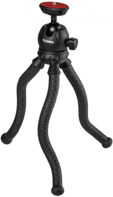 Штатив для телефона/фотоапарату Flexible Tripod Gelius Pro Octopus GP-MT-001, Black