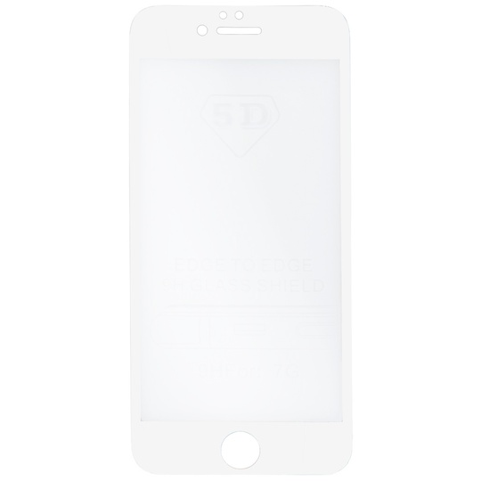 Захисне Скло 5D Apple iPhone 6/6s ТОП, White