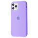 Накладка Silicone Case Full Cover Apple iPhone 11 Pro, (42) Light Purple