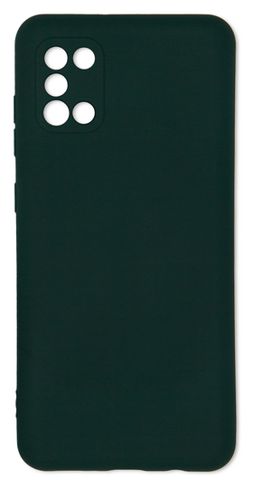 Накладка Silicone Case H/C Full Protective (No Logo) Samsung Galaxy A31 (A315), Forest Green (13)