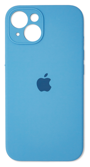 Накладка Silicone Case Camera Protection iPhone 14, (3) Blue