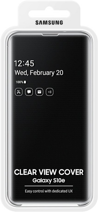 Чохол-Книжка Clear View Cover S10e Original, Black