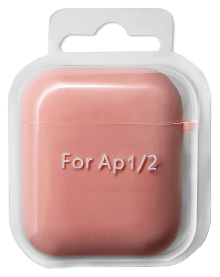 Silicone Case for AirPods 1/2 Hang Case Colorful, Pink (4)