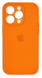 Накладка Silicone Case Camera Protection iPhone 14 Pro Max, (70) Nectarine