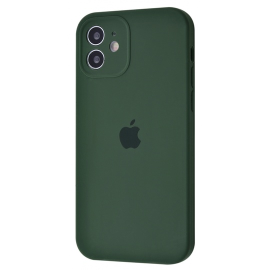 Накладка Silicone Case Camera Protection iPhone 12, Cyprus Green (66)