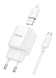ЗП Hoco C145A Charm 18W QC3.0 Micro, White