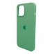 Накладка Silicone Case H/C Apple iPhone 12 Pro Max, Green (1)