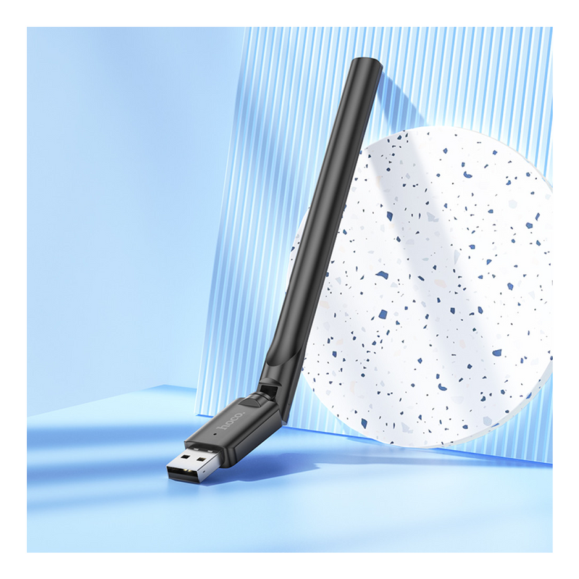 Адаптер USB WiFi адаптер Hoco HI32 WiFi4 (150 Mbps)
