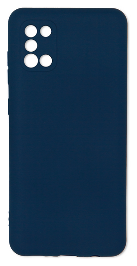Накладка Silicone Case H/C Full Protective (No Logo) Samsung Galaxy A31 (A315), Blue (14)