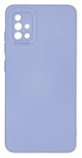 Накладка Lux Matte з мікрофіброю Samsung Galaxy A51 (A515), Lilac Cream (9)