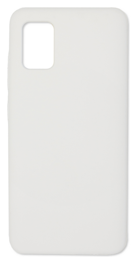 Накладка Silicone Case Original Full Protective AA (No Logo) Samsung Galaxy A51 (A515), White (1)