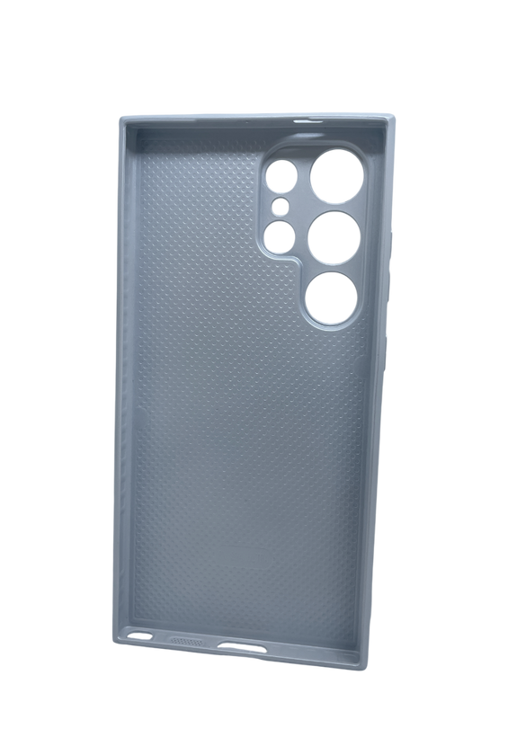 Накладка Chrome Matte Logo Samsung S24 Ultra, White (1)