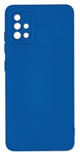 Накладка Lux Matte з мікрофіброю Samsung Galaxy A51 (A515), Blue (10)