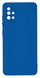Накладка Lux Matte з мікрофіброю Samsung Galaxy A51 (A515), Blue (10)