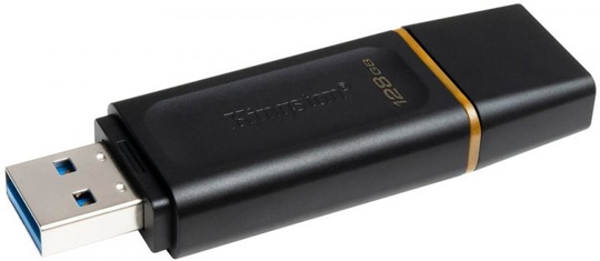 Флешка USB 128GB Kingston DT Exodia USB 3.2, Black/Yellow