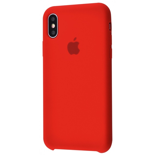 Накладка Silicone Case H/C Apple iPhone XS Max, Red