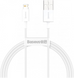Кабель Baseus Superior Series Fast Charging Lightning 2.4A (1m), White (CALYS-A02), (CALYS-A02)
