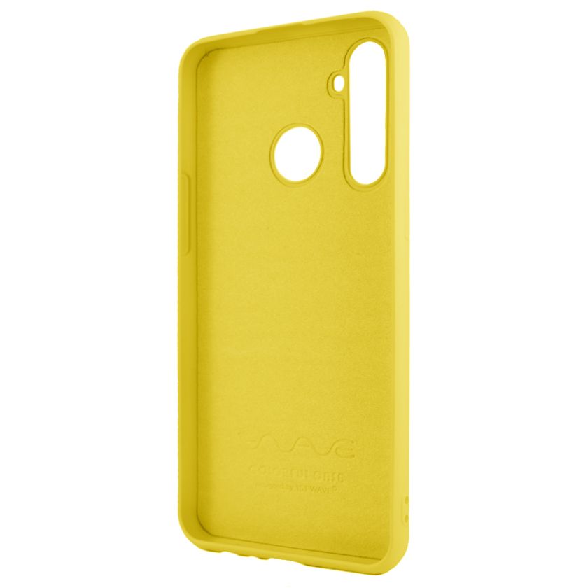 Накладка WAVE Colorful Case (TPU) Realme 5 Pro (Realme Q), Yellow