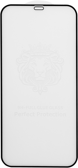 Захисне Скло LION Full Glue iPhone 12 Pro Max, Black