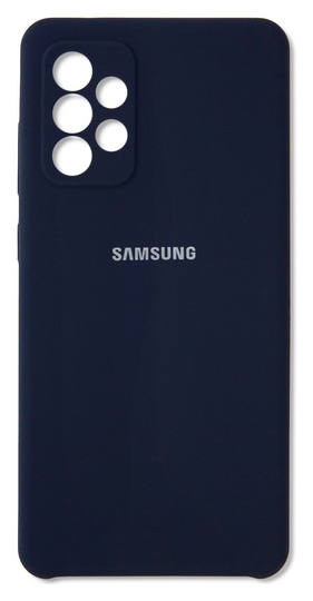 Накладка New Original Soft Case Samsung Galaxy A72 (A725), Dark Blue
