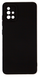 Накладка Lux Matte з мікрофіброю Samsung Galaxy A51 (A515), Black (15)