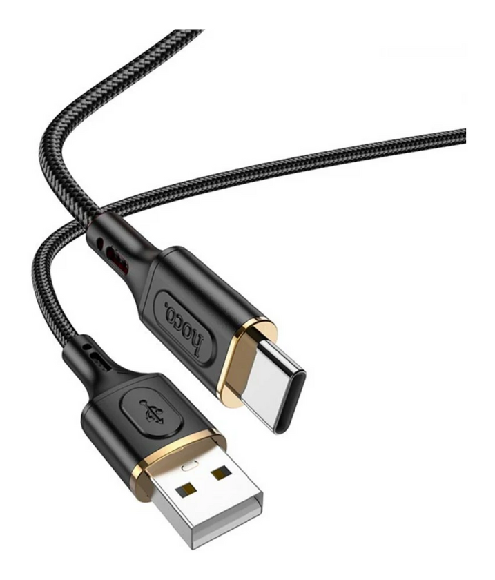 Кабель USB - TypeC Hoco X95 Goldentop, Black