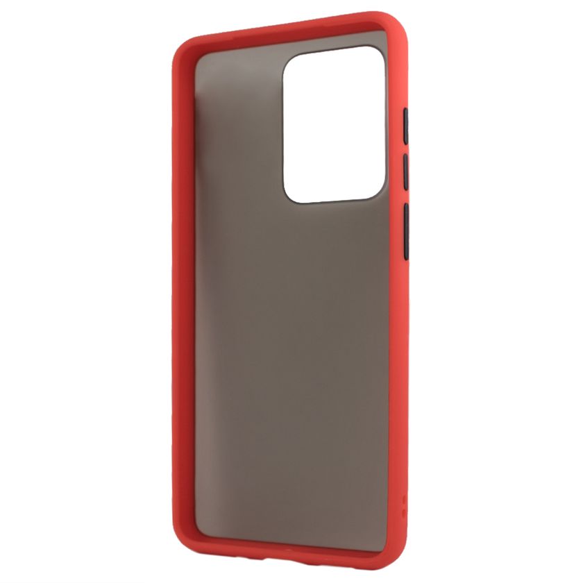 Накладка Matte Color Case (TPU) Samsung S20 Ultra, Red